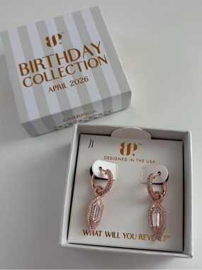 Bomb Party April26 Heaven in Sparkle Earrings ER74439 Diamond CZ